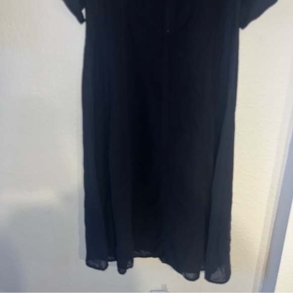 By Anthropologie Modern Sheer Midi Dress Size 8 New With Tags - Picture 7 of 7
